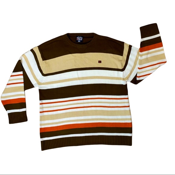 South Pole Other - Vintage Y2K Men’s South Pole Stripe Sweater XXL